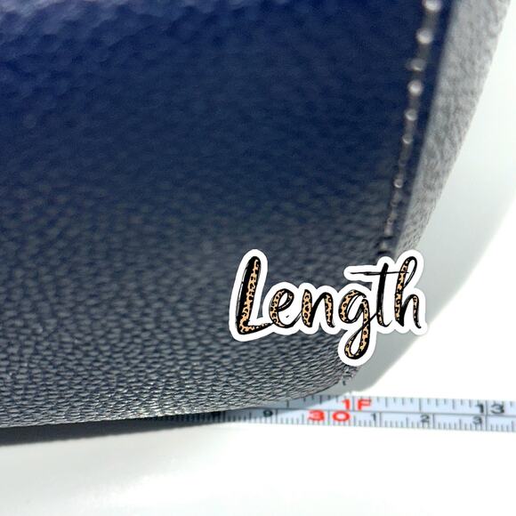 Nine West Sierra Tote Handbag with Matching Wallet Gray Navy Leather Purse NWT - Picture 10 of 16